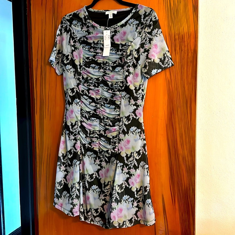 Fit and flare mini dress